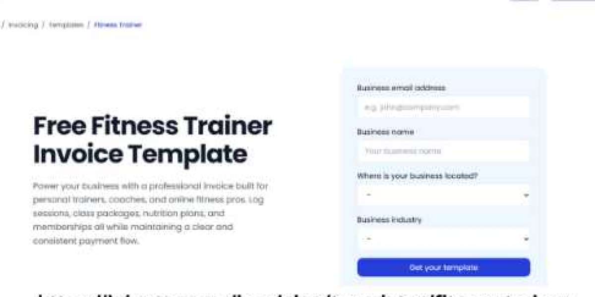 Fitness Trainer Invoice Template for Easy Billing Success
