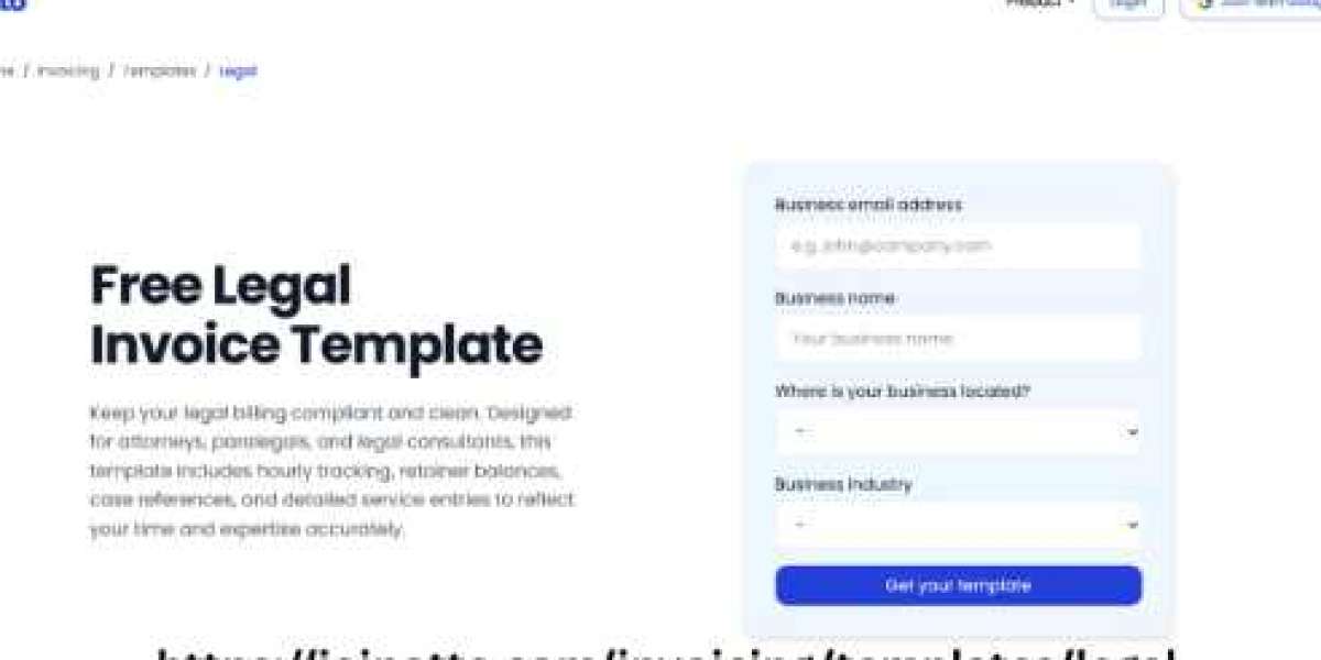 Easy Legal Invoice Template for Small Business Owners