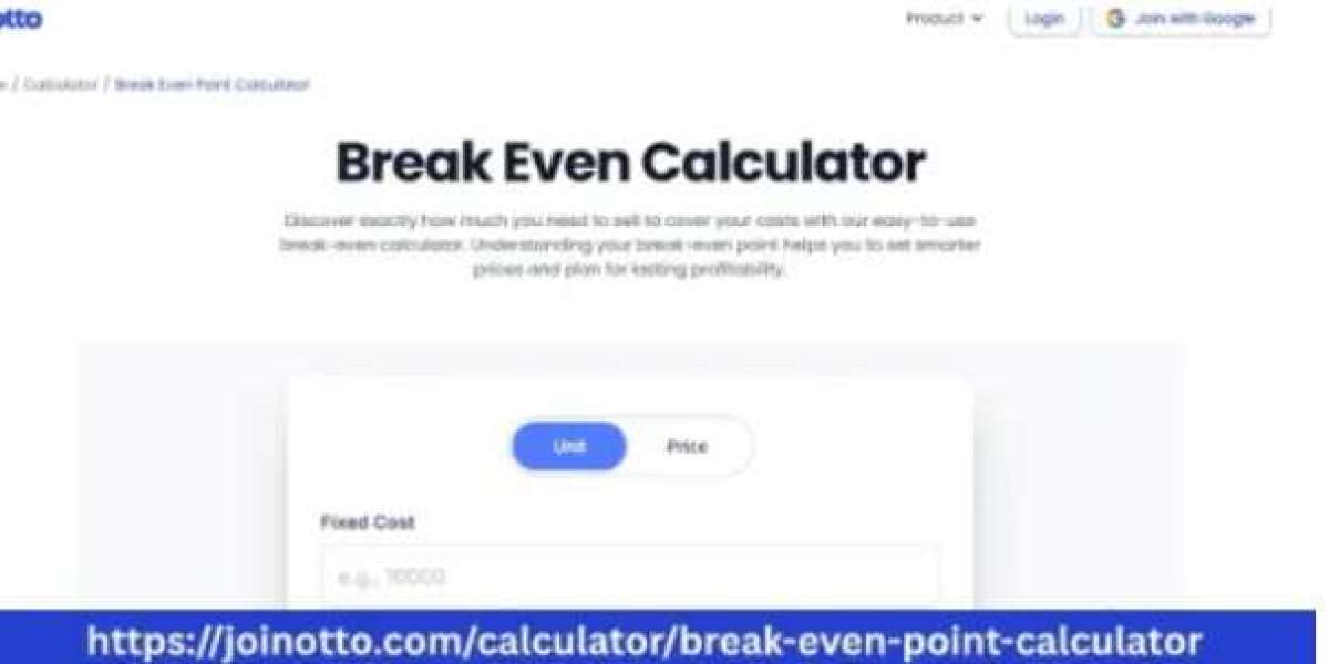 Break Even Calculator to Find Your Business Profit Easily
