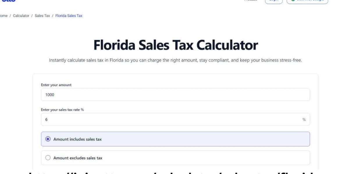 Florida Sales Tax Calculator for Accurate Business Transactions