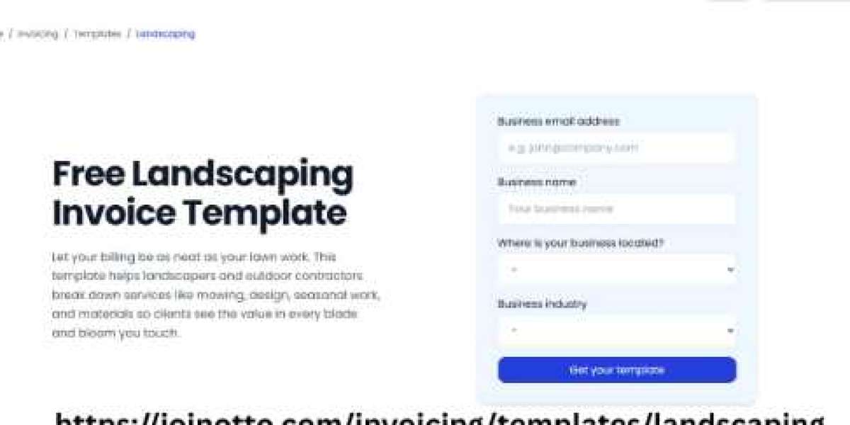 Professional Landscaping Invoice Template Made Easy
