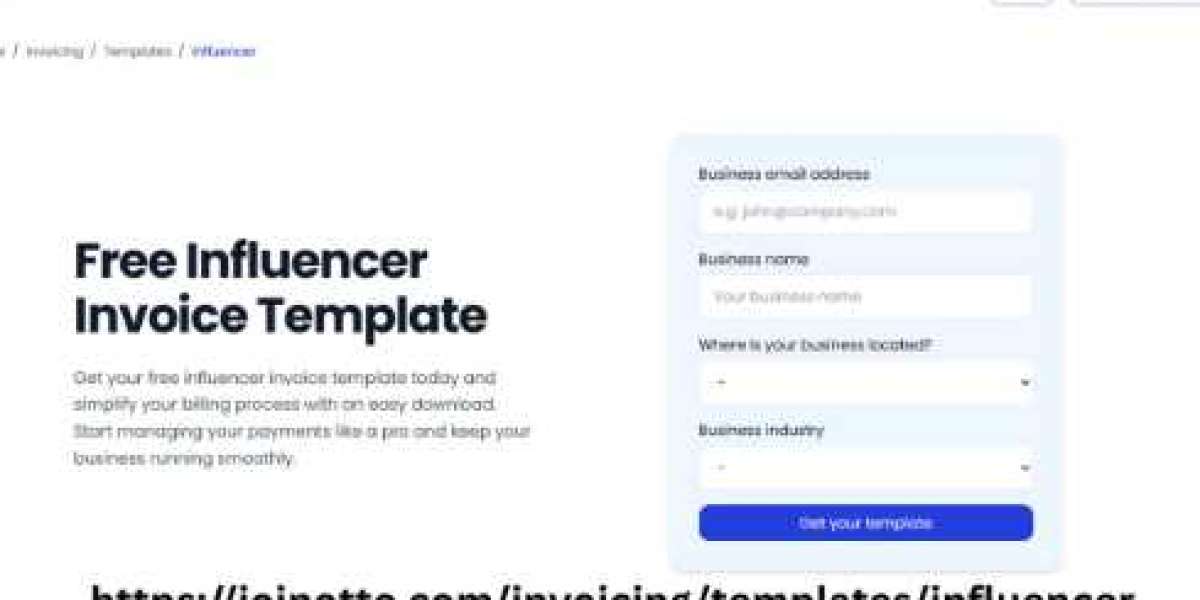 Easy Influencer Invoice Template by Otto AI