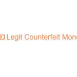 Legit Counterfeit Money