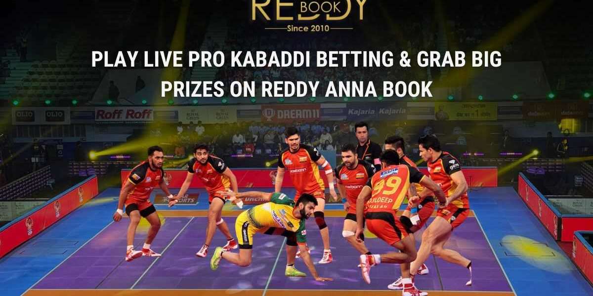 Play Live Pro Kabaddi Betting & Grab Big Prizes on Reddy Anna Book