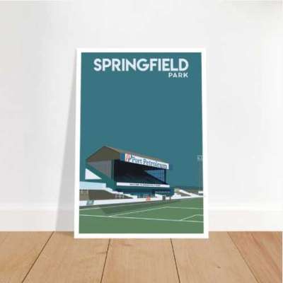 Remembering Springfield Park with Wigan Athletic Posters Profile Picture
