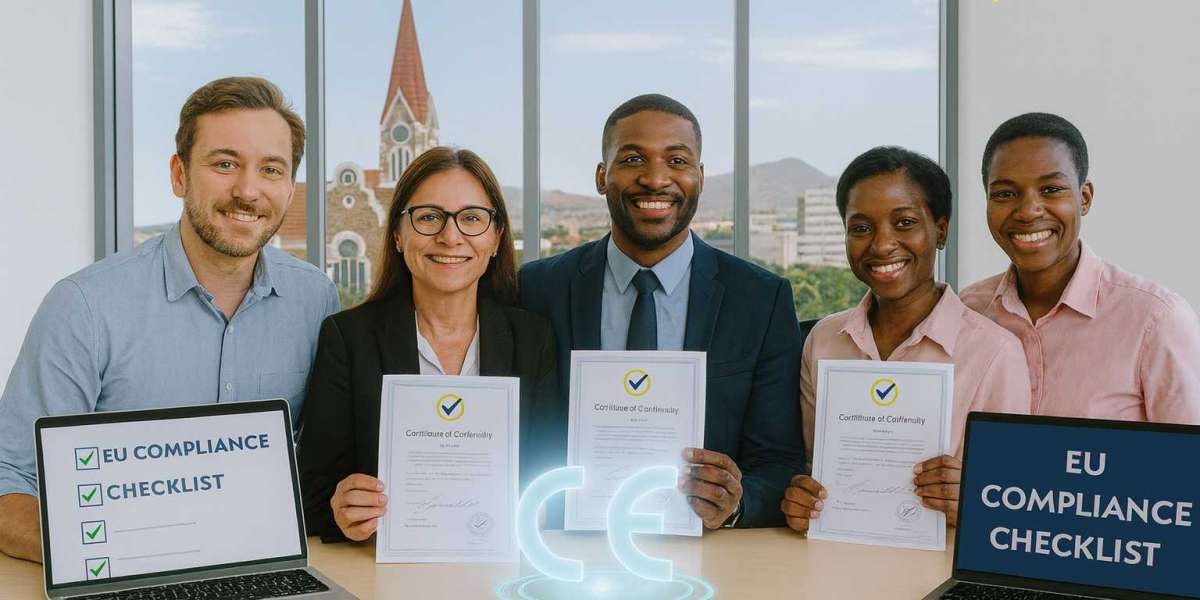 Who will provide the services for Ce Mark in Certification in Namibia ?