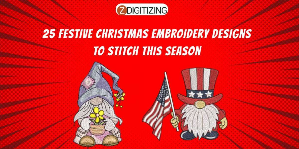 25 Festive Christmas Embroidery Designs to Stitch This Season