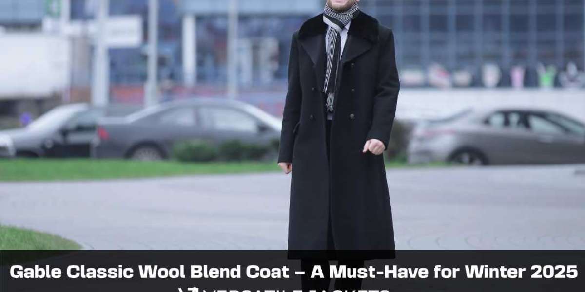 Gable Classic Wool Blend Coat – A Must-Have for Winter 2025