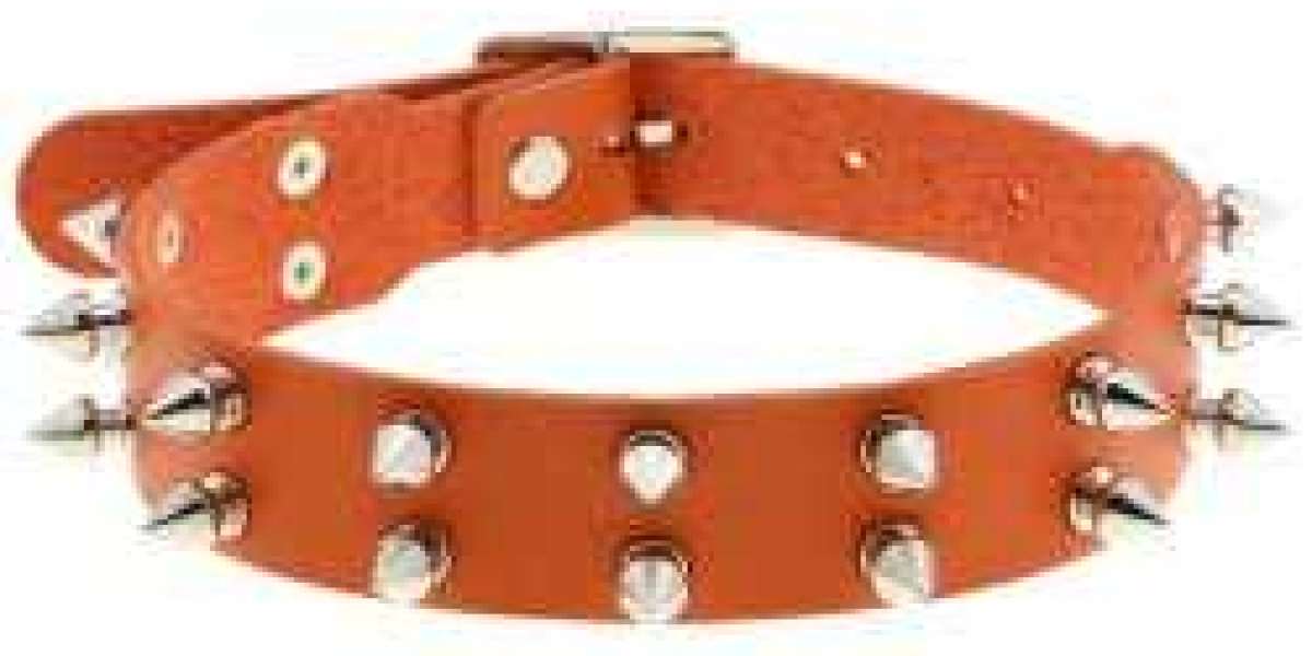 wing little devil pu collar mc606
