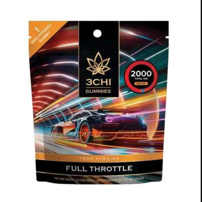 3CHI True Strains-2000mg/20 count-Gummies-Full Throttle (Sativa) Profile Picture