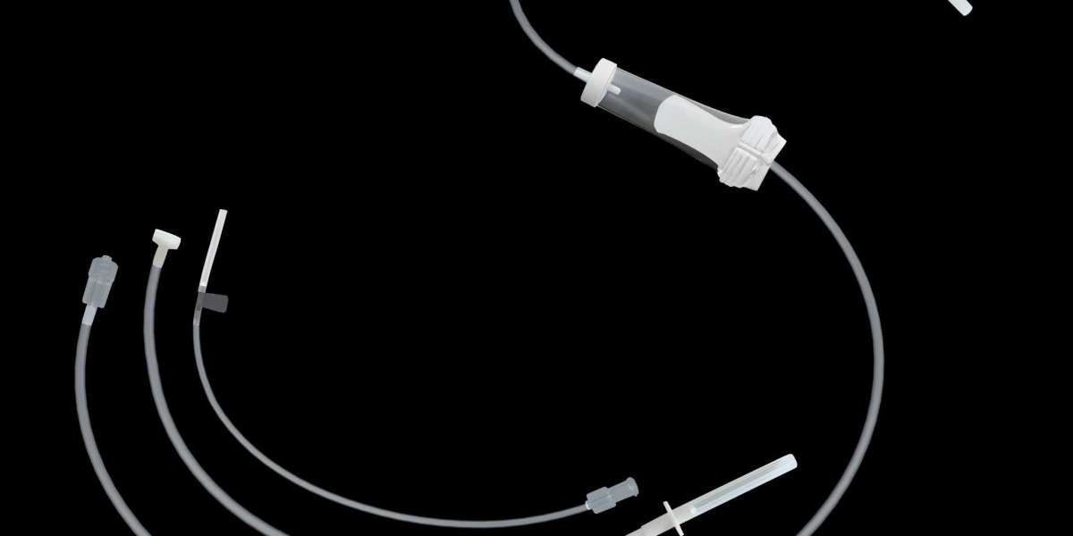 Set de transfusión sanguínea desechable con agujas