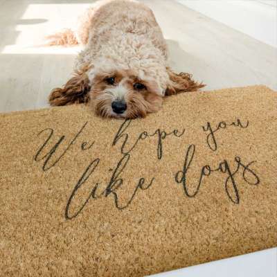 We Hope You Like Dogs Doormat Profile Picture