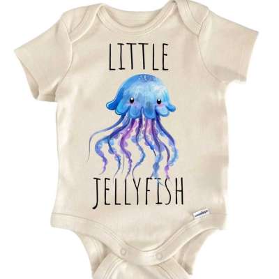 Jellyfish Beach Newborn Baby Onesie® Bodysuit Profile Picture